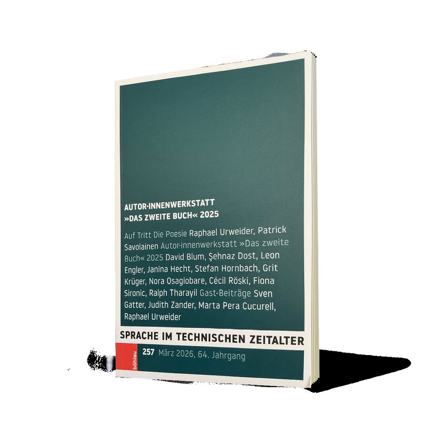 Literaturzeitschrift Sprache im technischen Zeitalter
